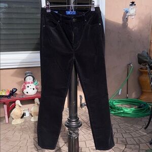 Talbots Black Corduroy Pants
